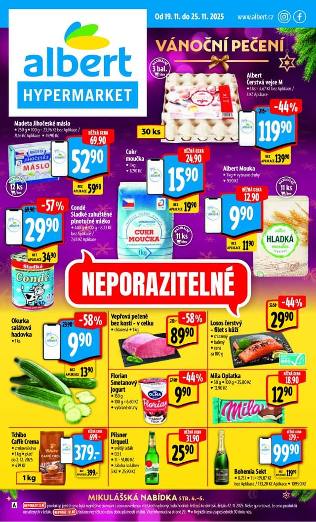 Albert hypermarket leták 19.-25.11.