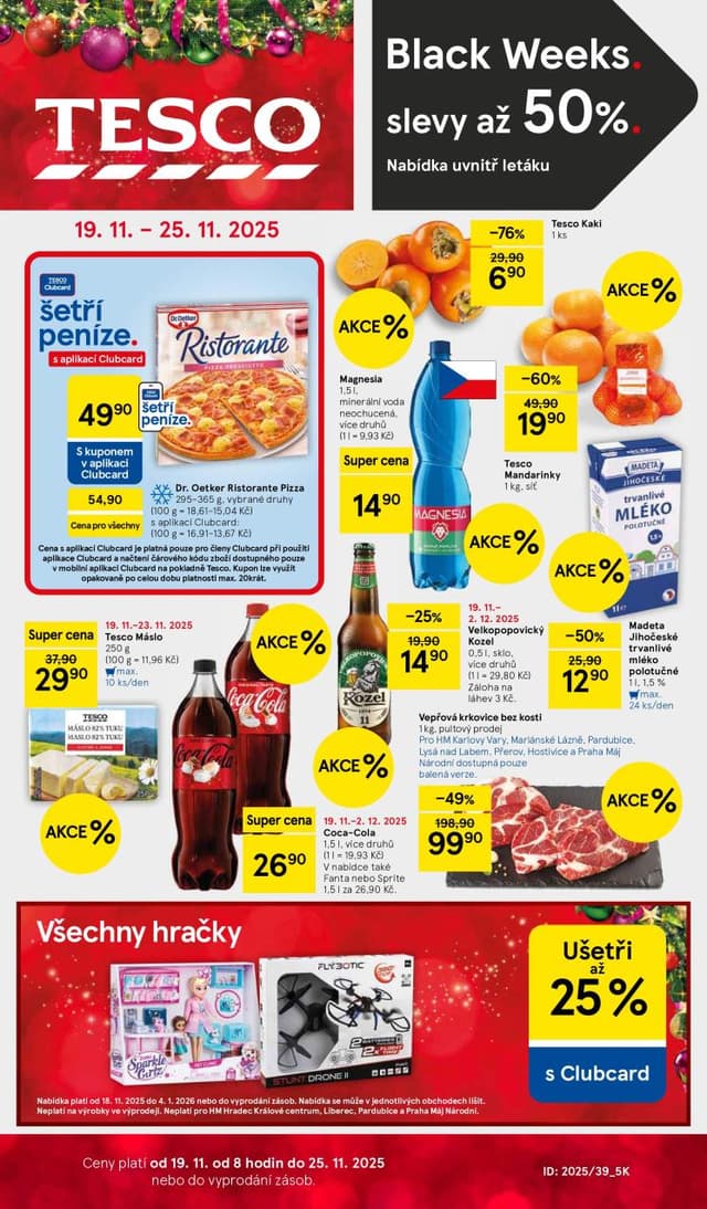 Tesco leták 19.-25.11.