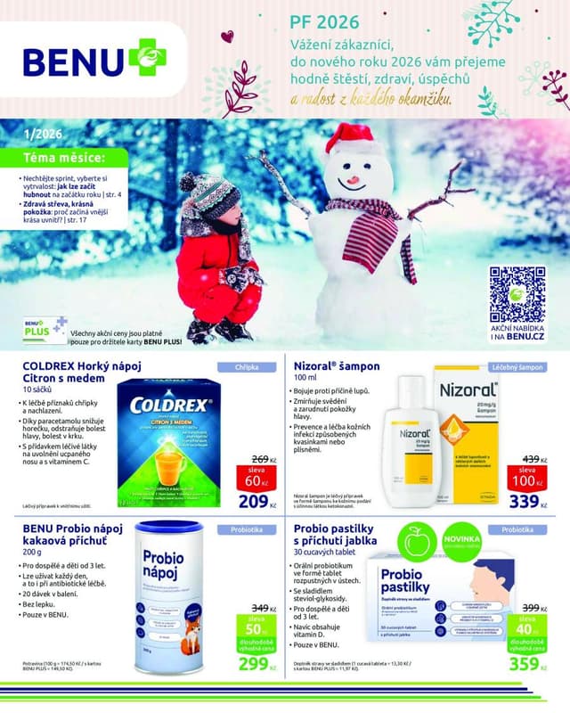 BENU lékárny leták 1.-31.1.