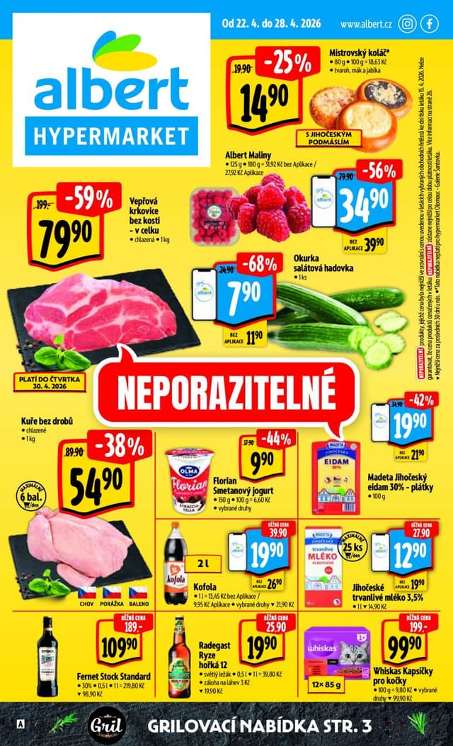 Albert hypermarket leták 22.-28.4.