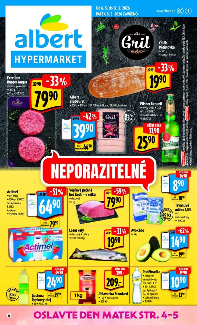 Albert hypermarket leták 6.-12.5.