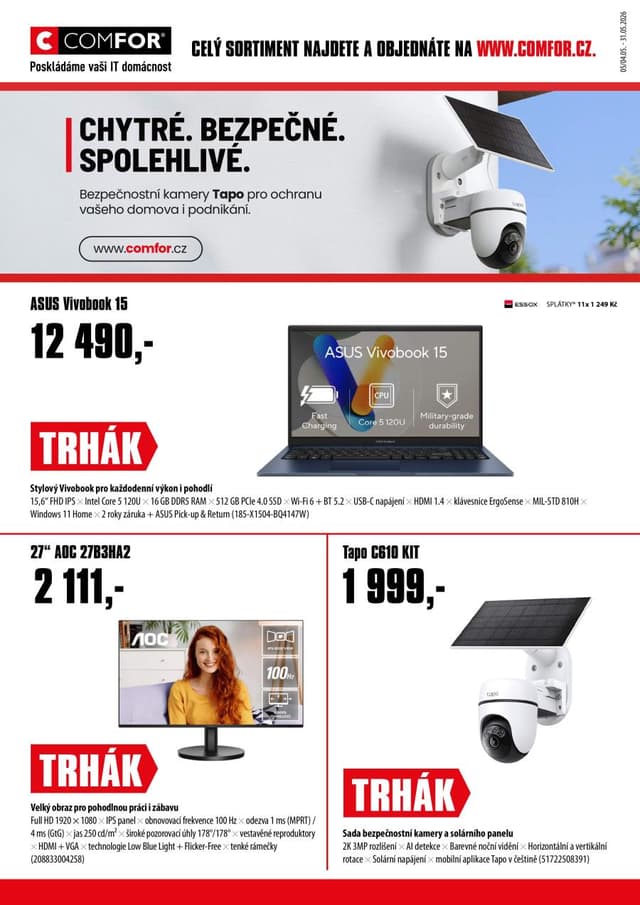 Comfor elektro leták 4.-31.5.