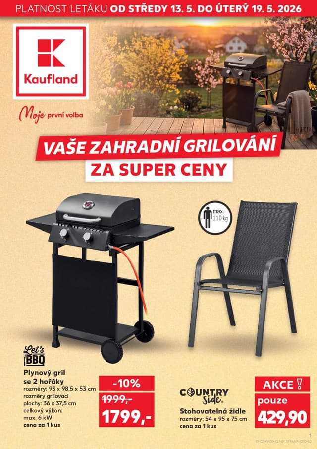 Kaufland leták Spotřební zboží 13.-19.5.