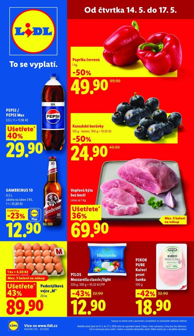 Lidl leták 14.-17.5.