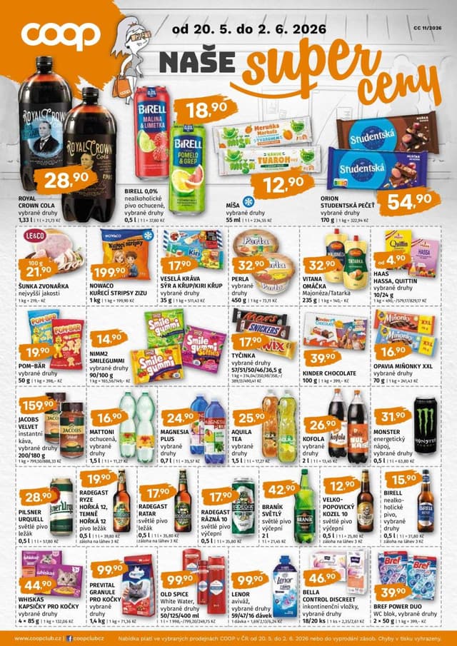 COOP leták 20.5. - 2.6.