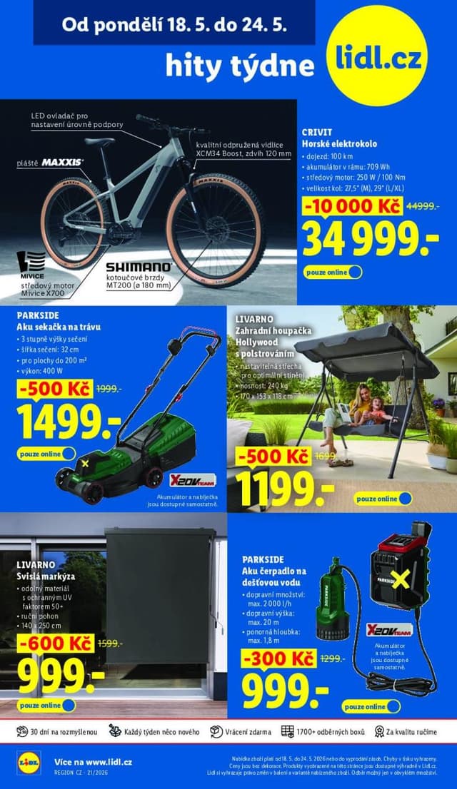 Lidl leták Eshop 18.-24.5.