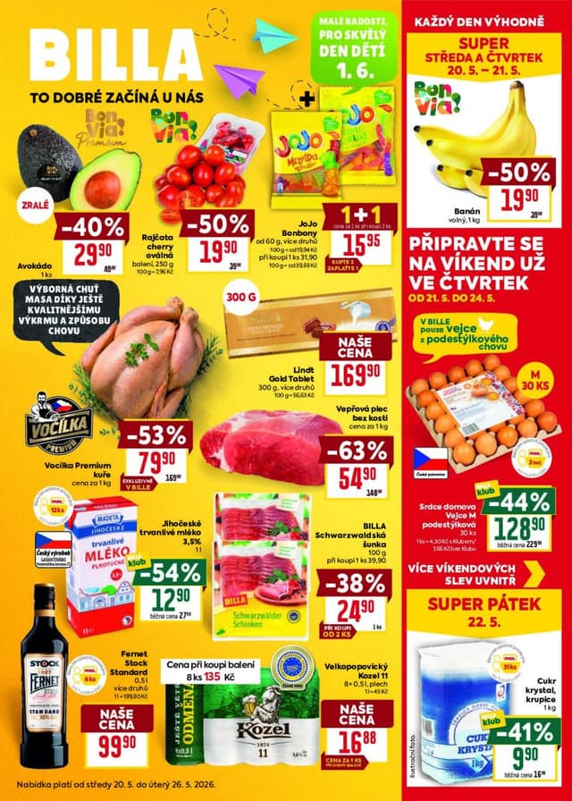 Billa leták 20.-26.5.
