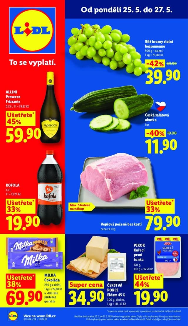 Lidl leták 25.-27.5.