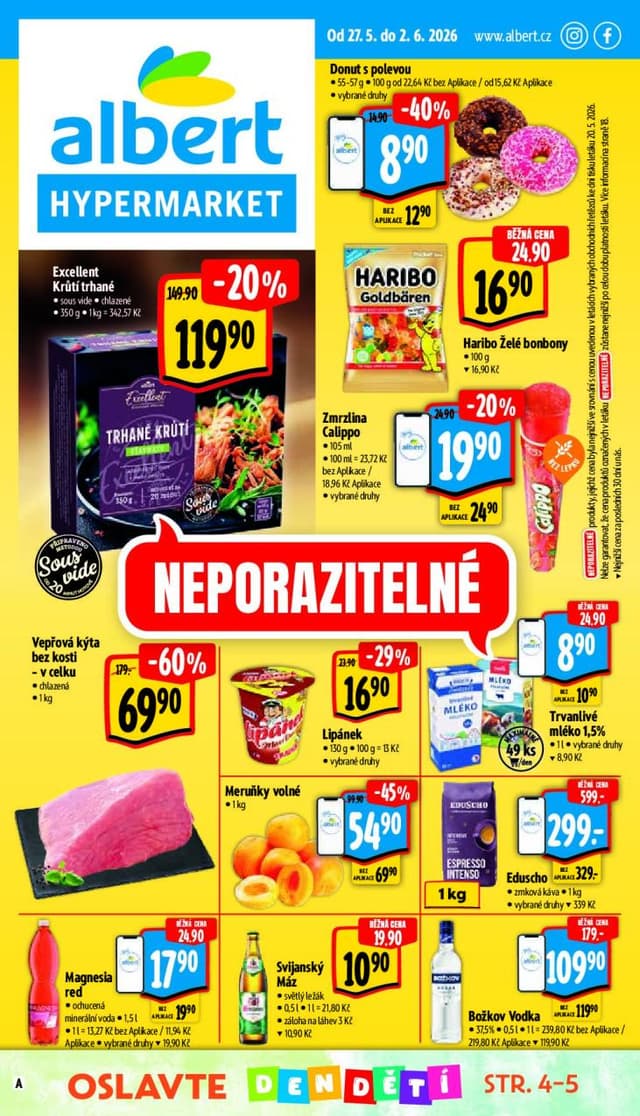 Albert hypermarket leták 27.5. - 2.6.