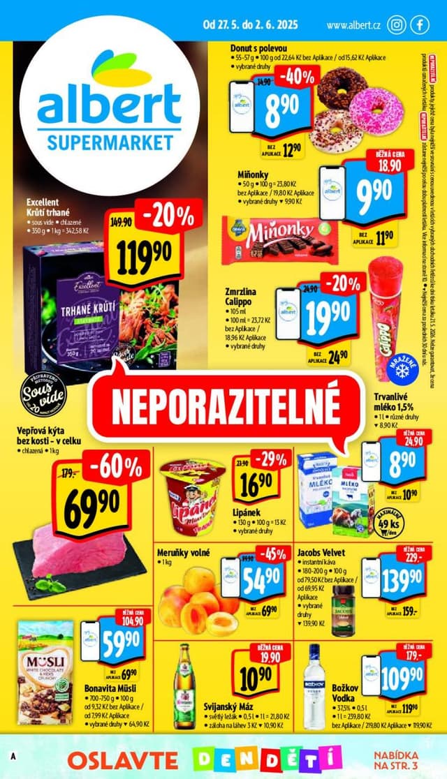 Albert supermarket leták 27.5. - 2.6.