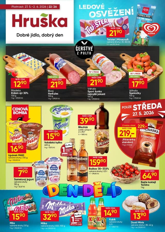 Hruška supermarket leták 27.5. - 2.6.