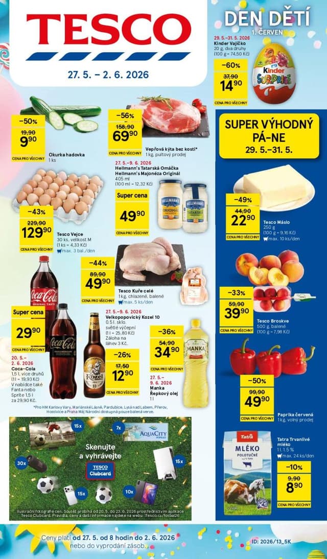 Tesco leták 27.5. - 2.6.