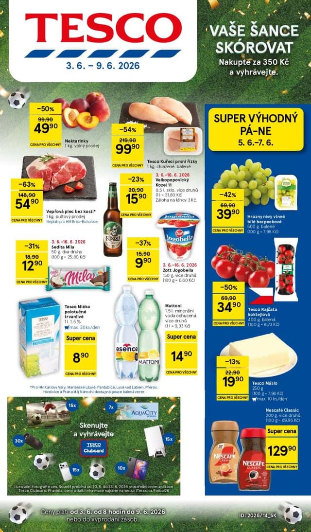 Tesco leták 3.-9.6.