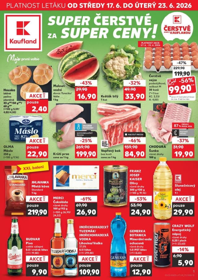Kaufland leták 17.-23.6.