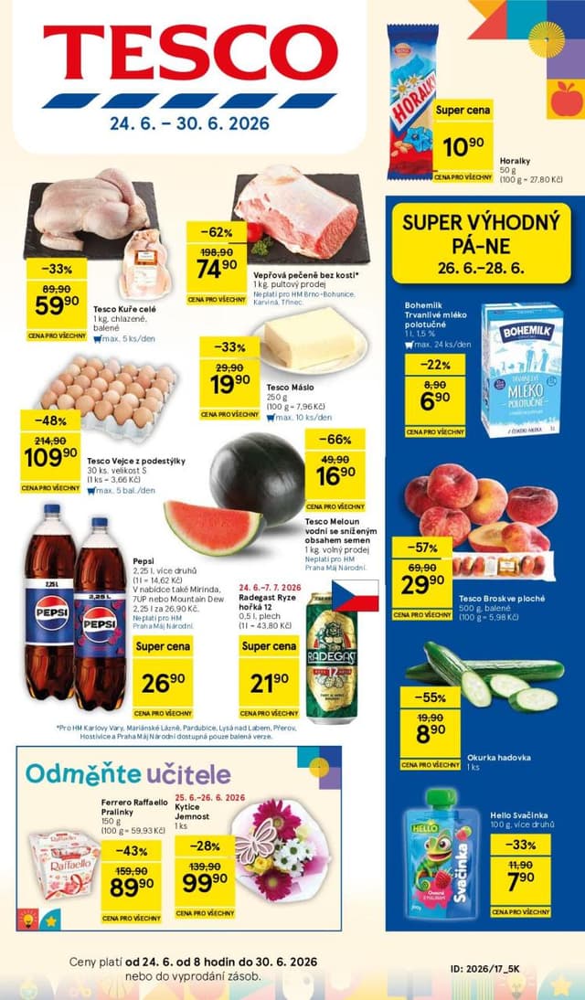 Tesco leták 24.-30.6.