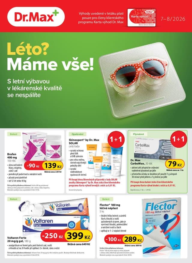 Dr. Max leták 1.7. - 31.8.