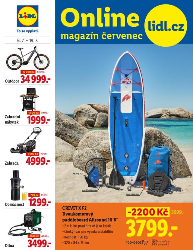 Lidl leták Eshop červenec 6.-19.7.