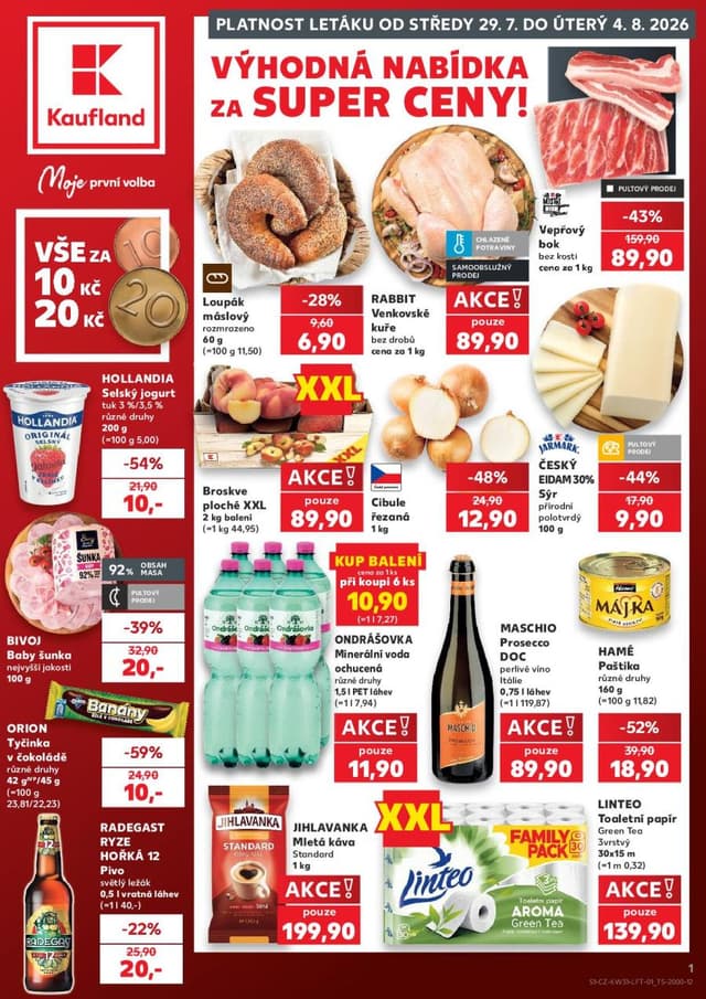 Kaufland leták 29.7. - 4.8.
