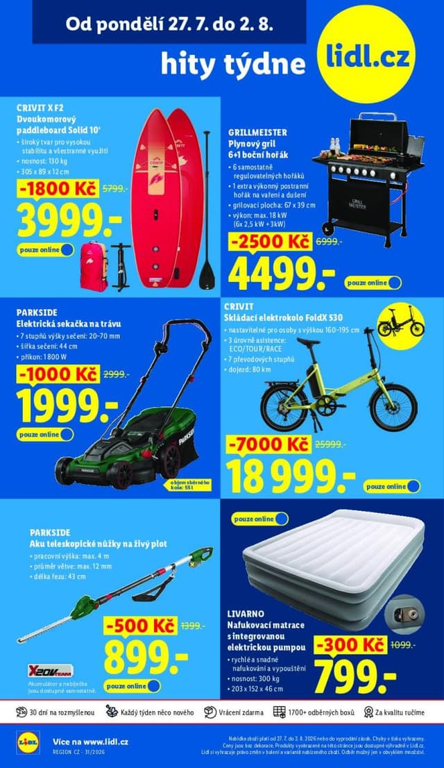 Lidl leták Eshop 27.7. - 2.8.