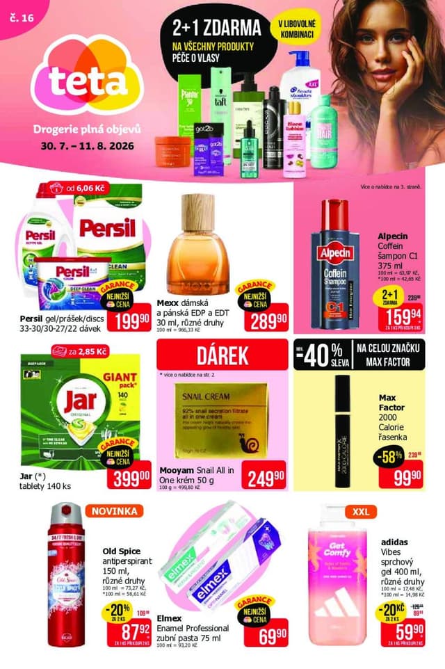 Teta drogerie leták 30.7. - 11.8.