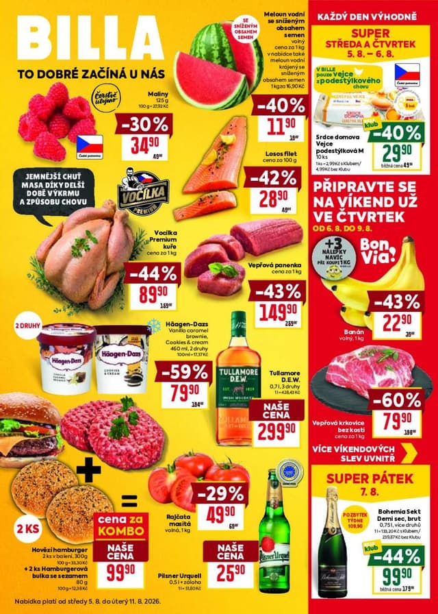 Billa leták 5.-11.8.
