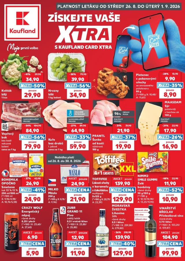 Kaufland leták 26.8. - 1.9.