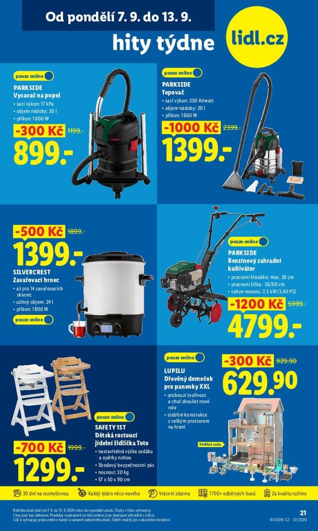 Lidl leták Eshop 7.-13.9.