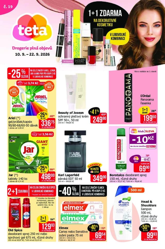 Teta drogerie leták 10.-22.9.
