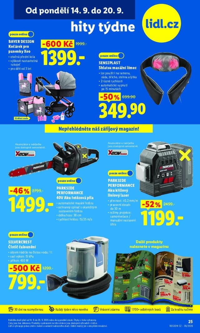 Lidl leták Eshop 14.-20.9.