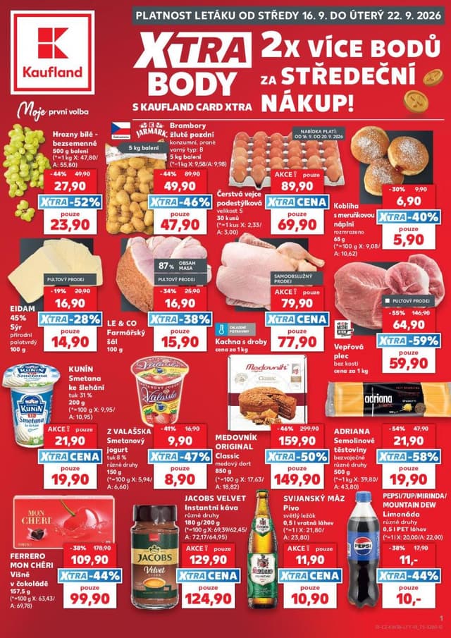 Kaufland leták 16.-22.9.