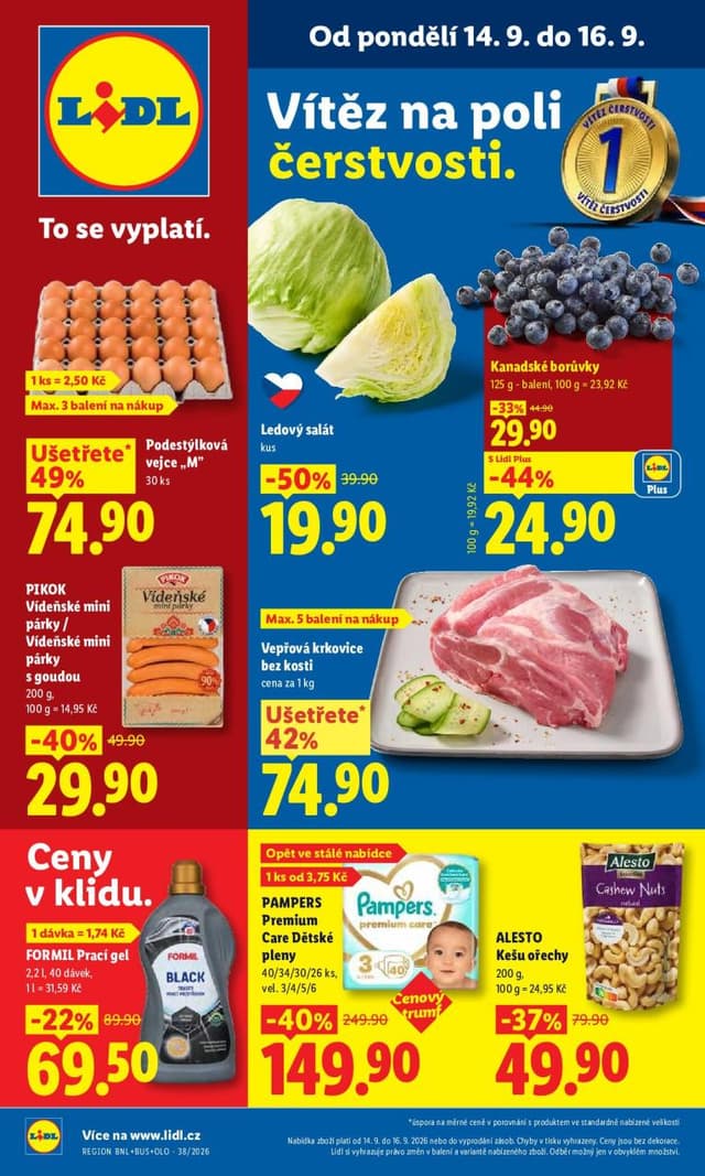 Lidl leták 17.-20.9.