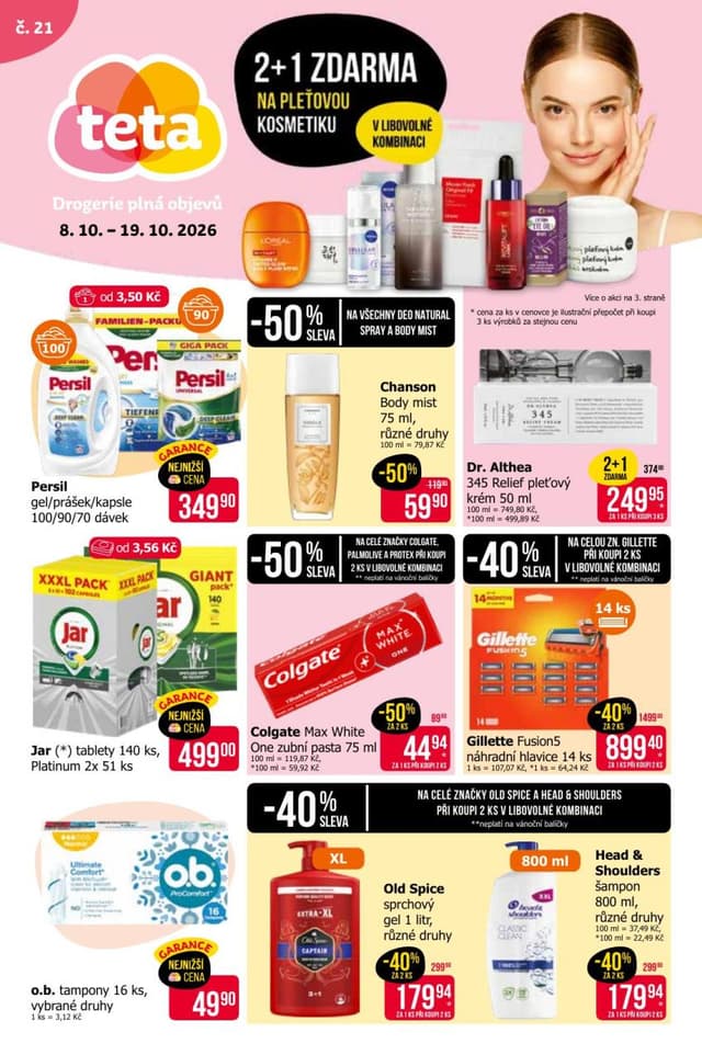 Teta drogerie leták 8.-20.10.