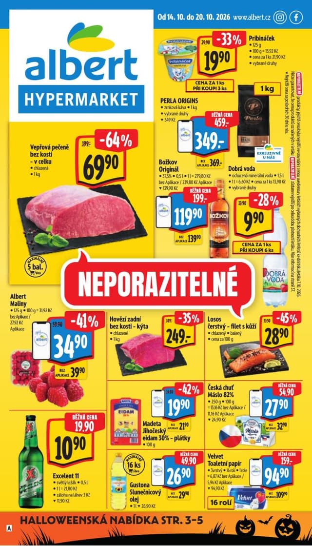 Albert hypermarket leták 14.-20.10.