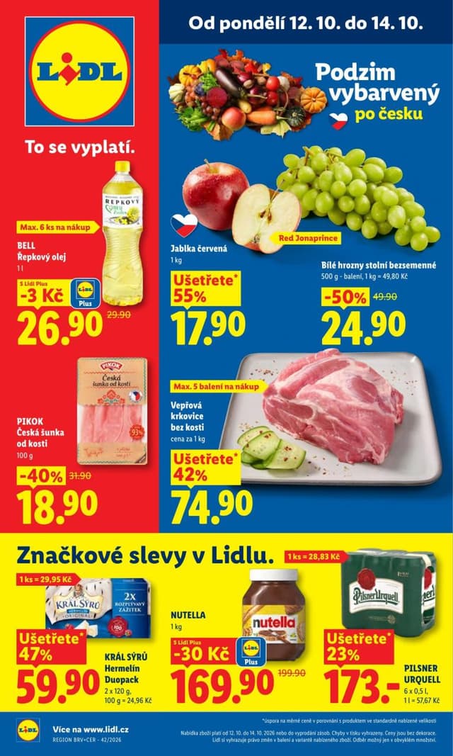 Lidl leták 12.-14.10.