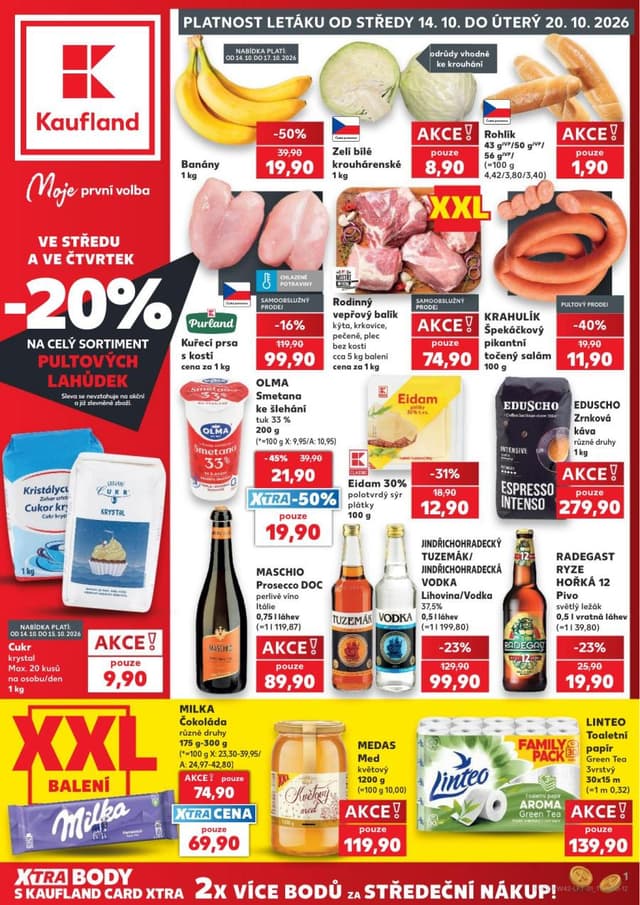 Kaufland leták 14.-20.10.