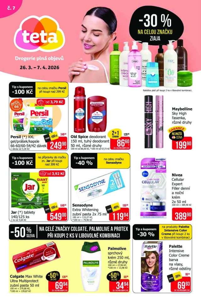 Teta drogerie leták 26.3. - 7.4.