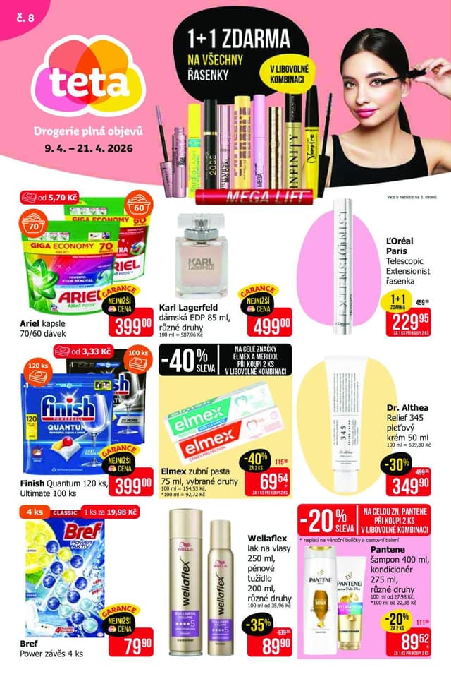 Teta drogerie leták 9.-21.4.