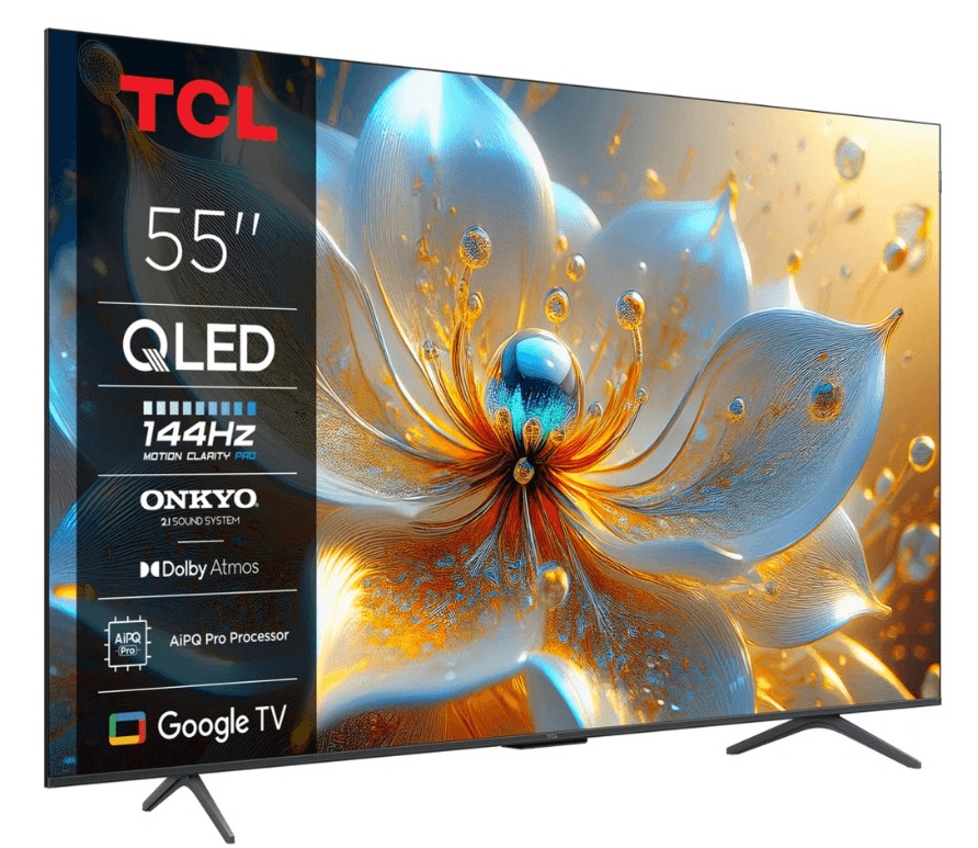 4K QLED Smart TV, 139 cm, 120Hz, Atmos, Onkyo TCL
