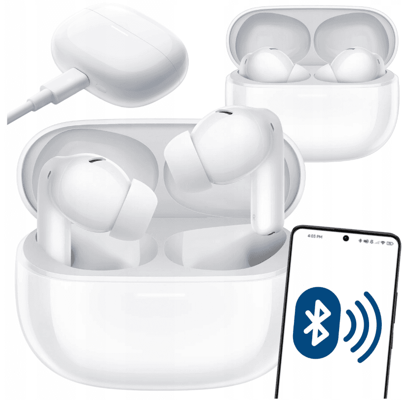 BT sluchátka Redmi Buds 5 Pro, ANC, TWS, 35 hodin