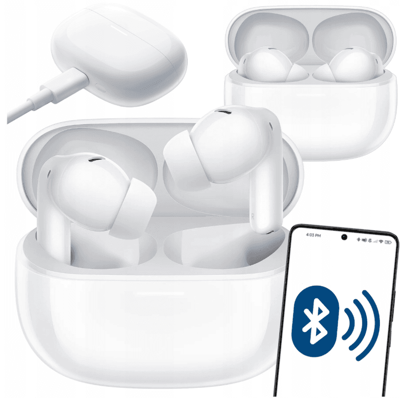 BT sluchátka Redmi Buds 5 Pro, ANC, TWS, 35 hodin