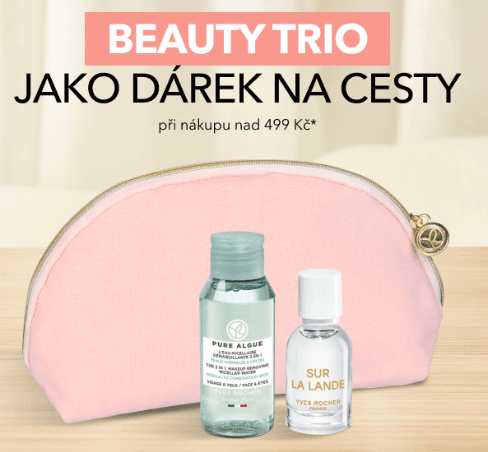 Yves-Rocher - hodnotný dárek k nákupu nad 499