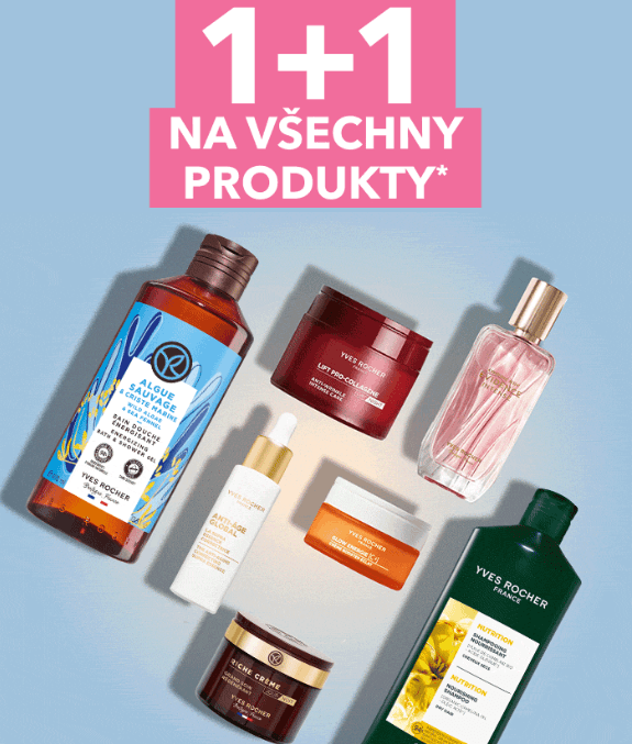 Akce 1+1 zdarma na Yves Rocher