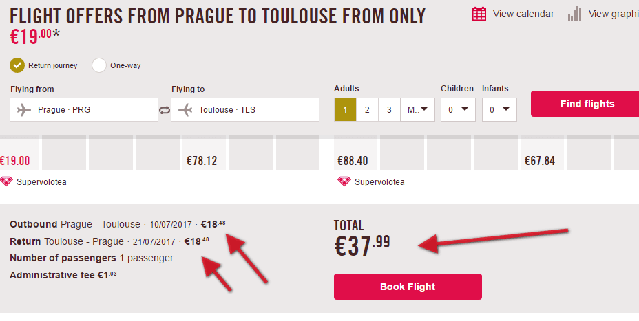 Výprodej letenek - Volotea