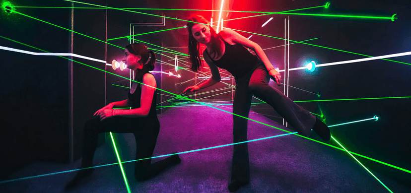 Nové laserové bludiště. Až 2 hry v prvním laserovém bludišti v ČR pro 1–4 hráče