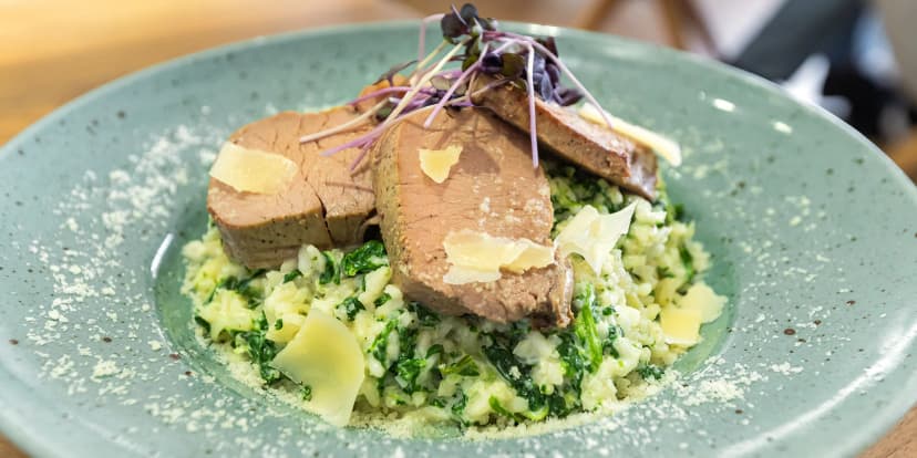 Tříchodové italské menu s rizotem, panenkou a proseccem pro dva