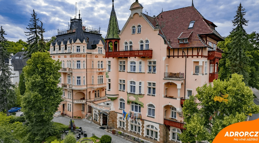 Wellness pobyt ve spa hotelu Villa Smetana