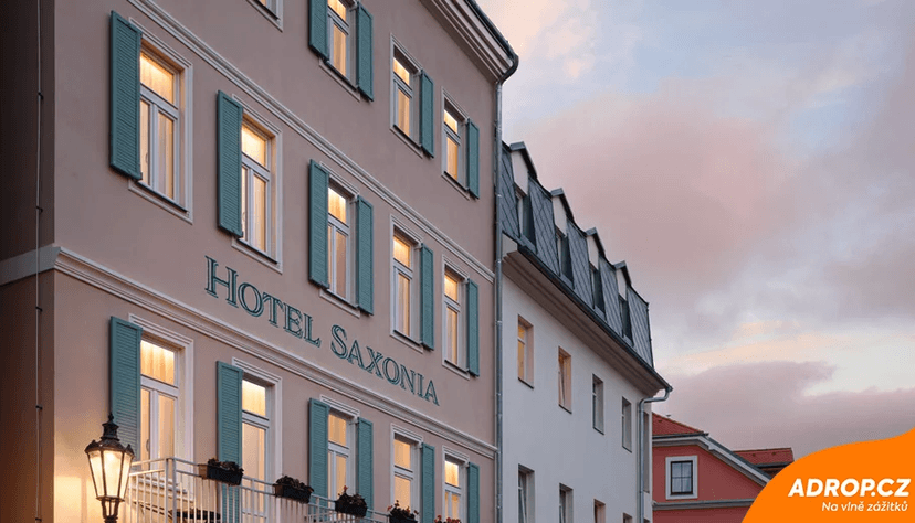 Romantický wellness pobyt ve Spa Hotelu Saxonia