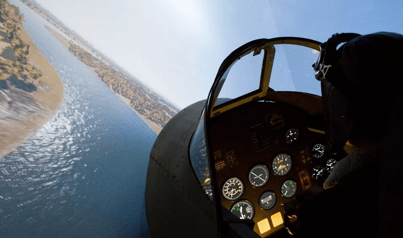 Letecký simulátor stíhačky Supermarine Spitfire