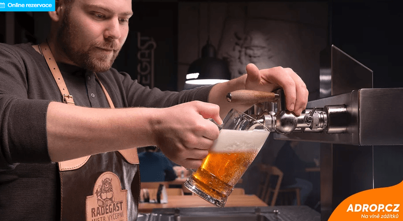 Škola čepování Radegast + prohlídka pivovaru