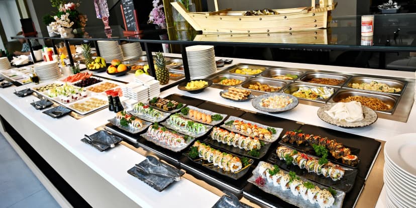 All you can eat asijských specialit v centru Prahy: oběd či večeře